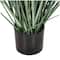 5ft. Onion Grass Tall Artificial Plant with Black Pot